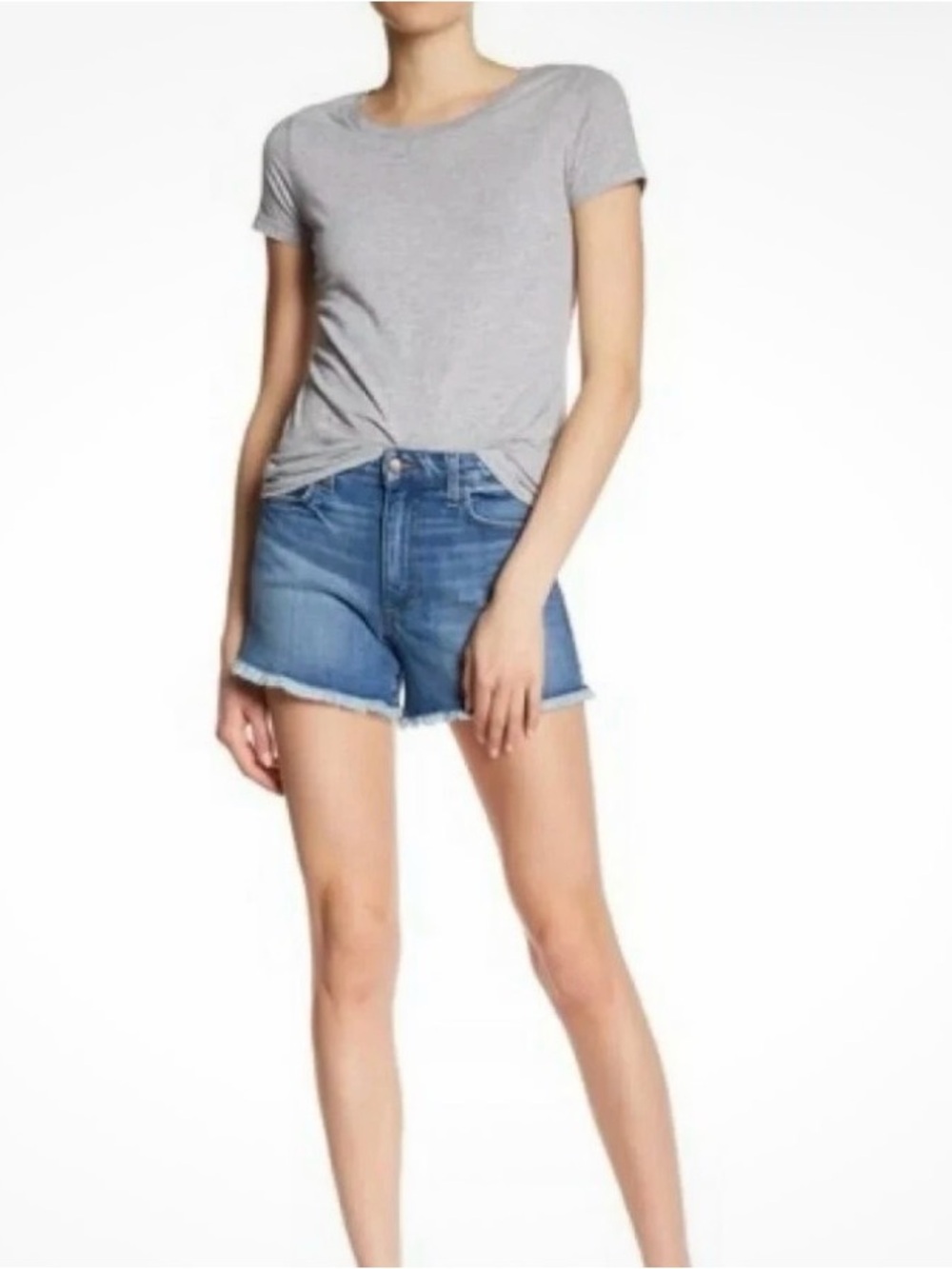 Joe's Jeans Medium Blue Denim Cutoff Jean Shorts
